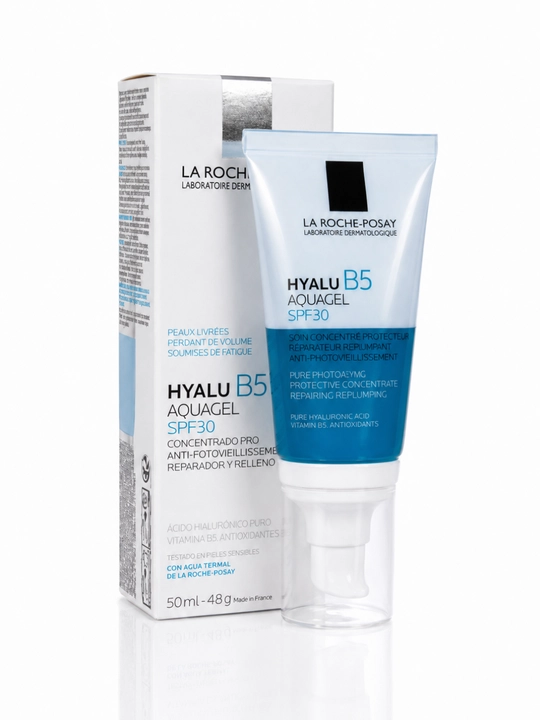 Hyalu B5 Aquagel SPF30 50 ml — yuz uchun namlantiruvchi gel
