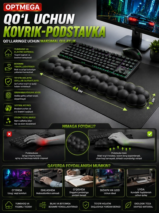 Kompyuter kovrik va sichqoncha uchun gilamcha CS GO gilamcha