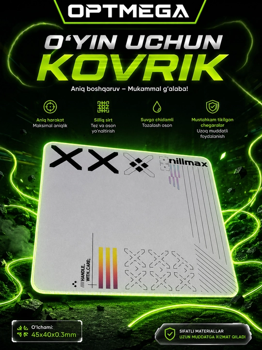 Kompyuter kovrik va sichqoncha uchun gilamcha CS GO gilamcha