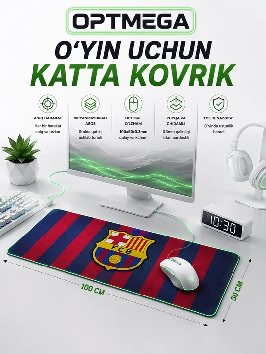 Kompyuter kovrik va sichqoncha uchun gilamcha CS GO gilamcha