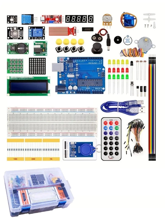Расширенный набор модулей и электронных компонентов (Starter Kit) для Arduino/Raspberry Pi