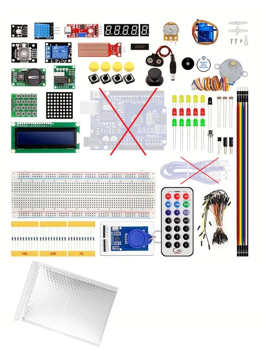 Расширенный набор модулей и электронных компонентов (Starter Kit) для Arduino/Raspberry Pi