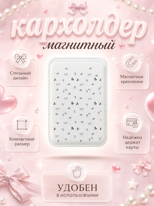 Картхолдер магнитный - 