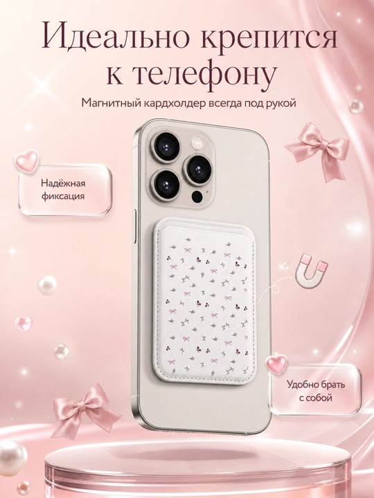 Картхолдер магнитный