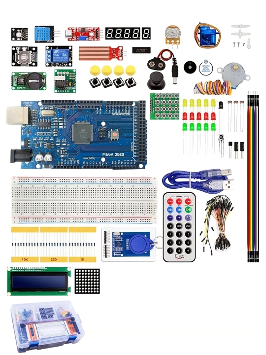 Arduino uchun modullar va elektron komponentlarning kengaytirilgan toʻplami (Starter Kit) - 