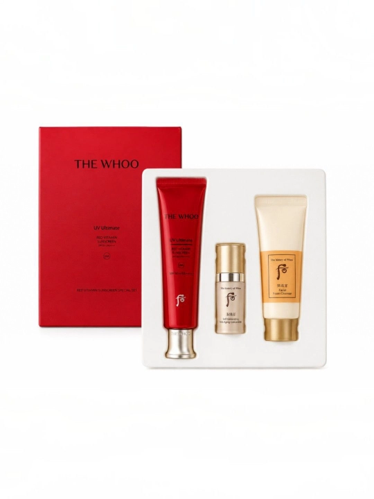The History of Whoo UV Ultimate Red Vitamin yuz terisini parvarishlash to‘plami SPF50+ PA++++ - 