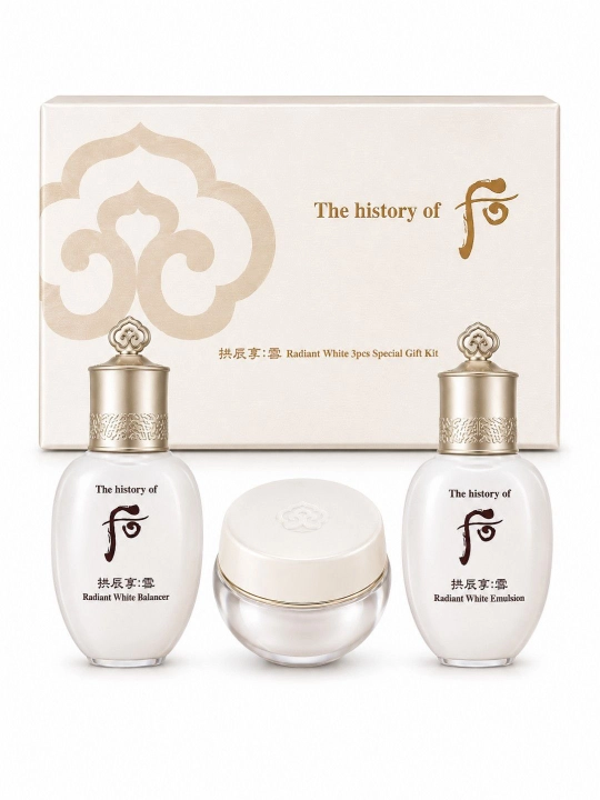 The History of Whoo Radiant White 3pcs Special Gift Kit - 