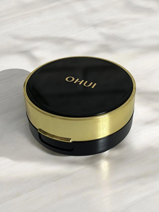 O HUI Ultimate Cover Cushion Satin Finish maxsus to‘plami, SPF50+ PA+++ yuz yostig‘i