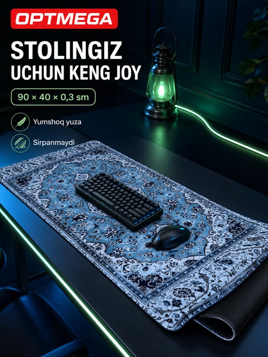 Kompyuter kovrik va sichqoncha uchun gilamcha CS GO gilamcha