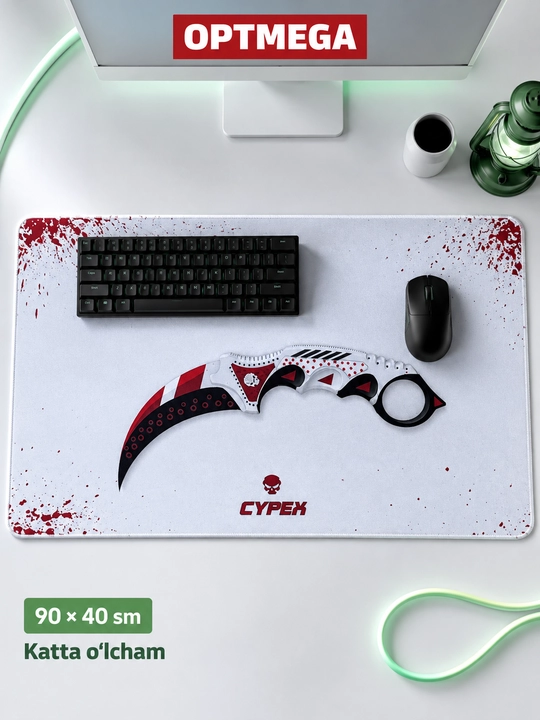 Kompyuter kovrik va sichqoncha uchun gilamcha CS GO gilamcha