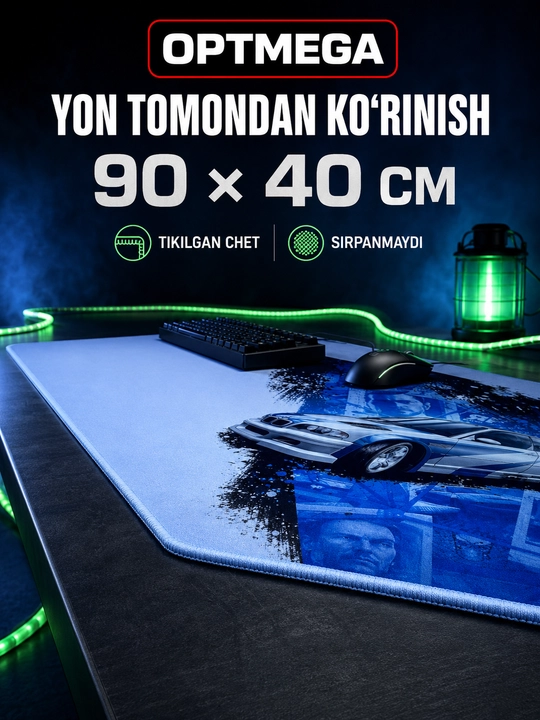 Kompyuter kovrik va sichqoncha uchun gilamcha CS GO gilamcha