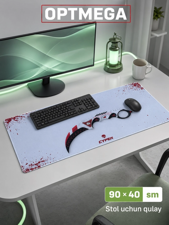 Kompyuter kovrik va sichqoncha uchun gilamcha CS GO gilamcha