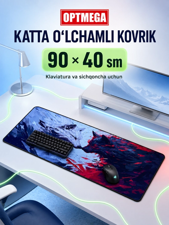 Kompyuter kovrik va sichqoncha uchun gilamcha CS GO gilamcha
