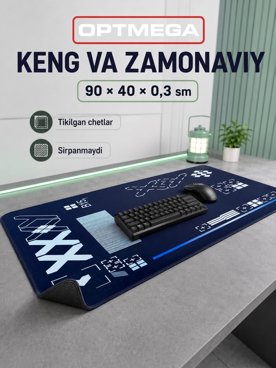Kompyuter kovrik va sichqoncha uchun gilamcha CS GO gilamcha