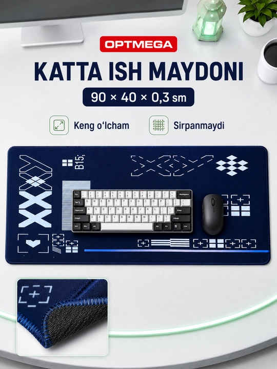 Kompyuter kovrik va sichqoncha uchun gilamcha CS GO gilamcha