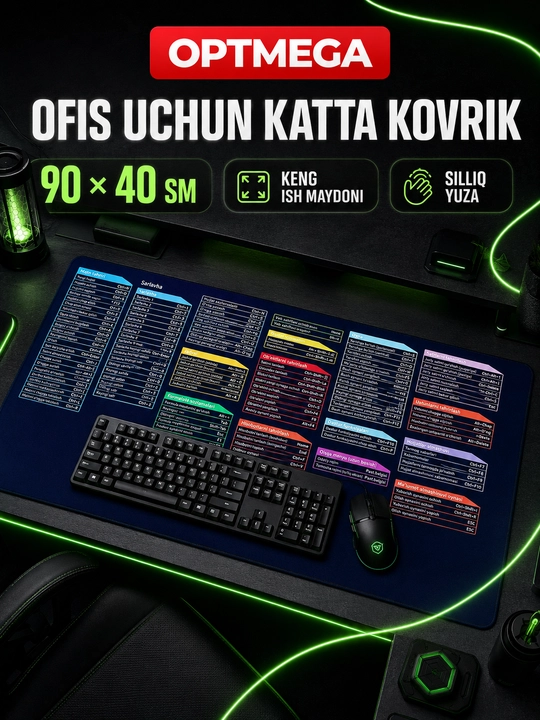 Kompyuter kovrik va sichqoncha uchun gilamcha CS GO gilamcha
