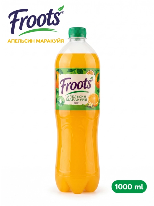 FROOTS gazlangan ichimligi  Apelsin–Marakuya