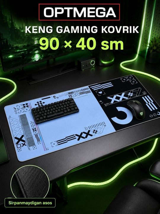 Kompyuter kovrik va sichqoncha uchun gilamcha CS GO gilamcha