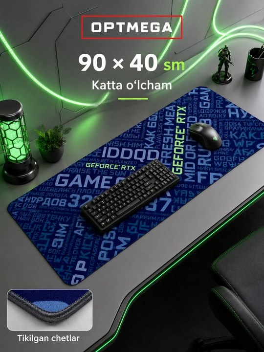 Kompyuter kovrik va sichqoncha uchun gilamcha CS GO gilamcha