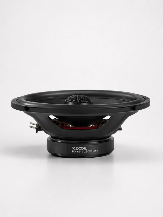 RX69 Echo Pro Series 6×9 дюймовая двухполосная коаксиальная автомобильная акустическая система