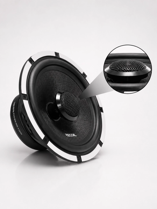 RX65 Echo Pro Series 6,5 dyuymli ikki polosali koaksial avtomobil akustik tizimi