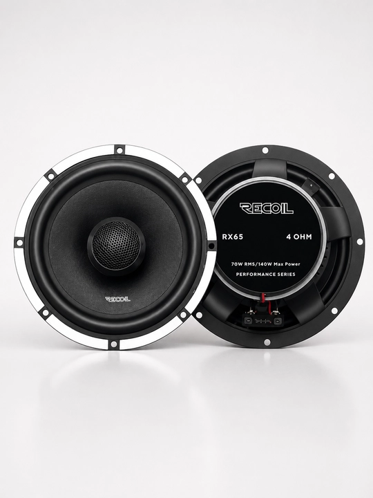 RX65 Echo Pro Series 6,5 dyuymli ikki polosali koaksial avtomobil akustik tizimi