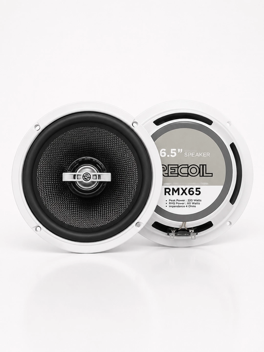 RMX65 Echo Plus — 6,5 dyuymli ikki polosali koaksial avtomobil akustik tizimi hisoblanadi