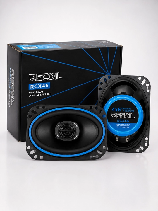 RCX46 Echo Series 4×6 dyuymli koaksial avtomobil akustik tizimi