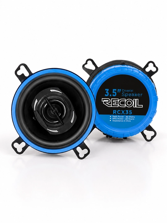 RCX35 Echo Series 3,5 dyuymli koaksial avtomobil akustik tizimi