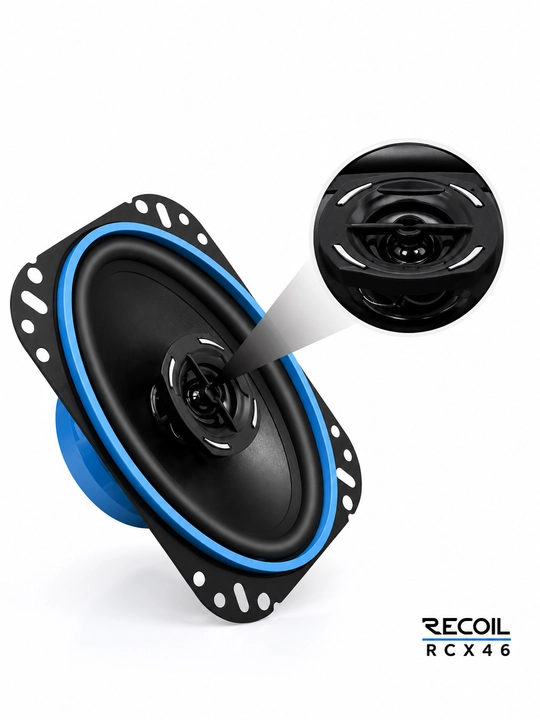 RCX46 Echo Series 4×6 dyuymli koaksial avtomobil akustik tizimi
