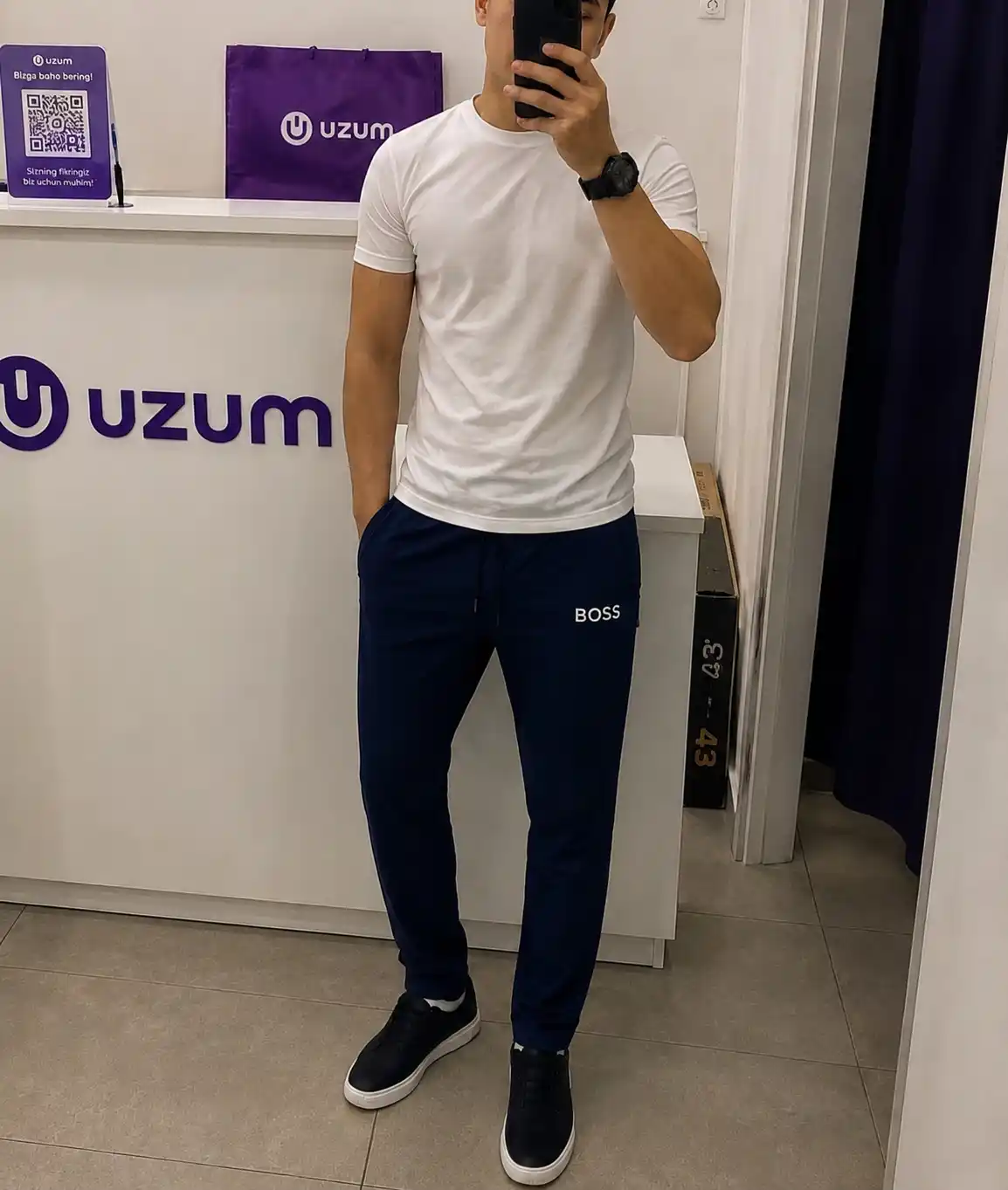 Erkaklar sport shimi, zamonaviy va qulay triko, o‘lchamlari 46 dan 60 gacha