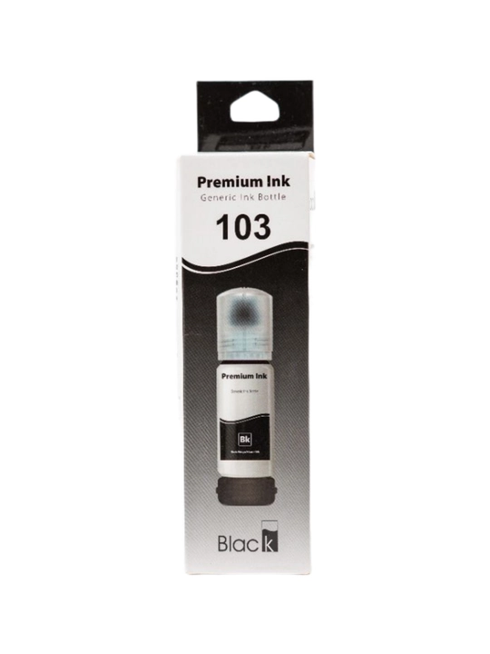 Printerlar uchun suvda eriydigan Premium Ink Dye 103 Black siyohi uchun