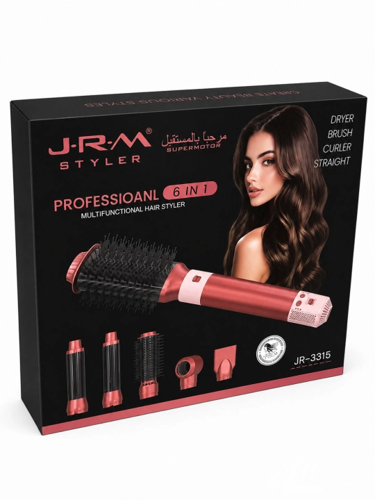 Фен-стайлер Airwrap JRM, воздушная укладка, мультистайлер для волос, 1600W