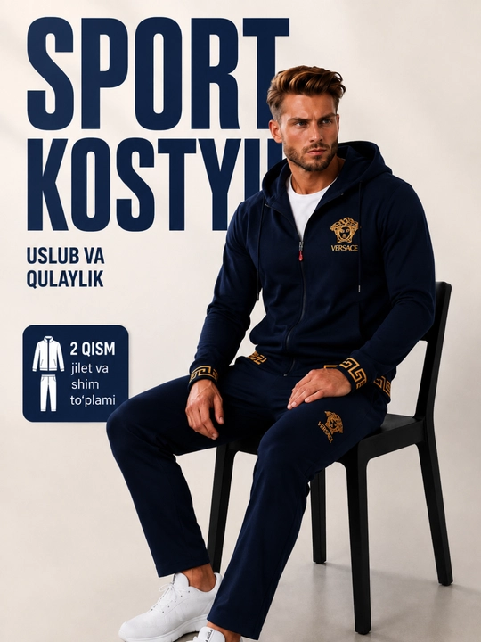 Qish va kuzgi 2 qismlik kostyum, erkaklar kiyim to'plami XL-48-50, XXL-52, XXXL-54, 4XL-56