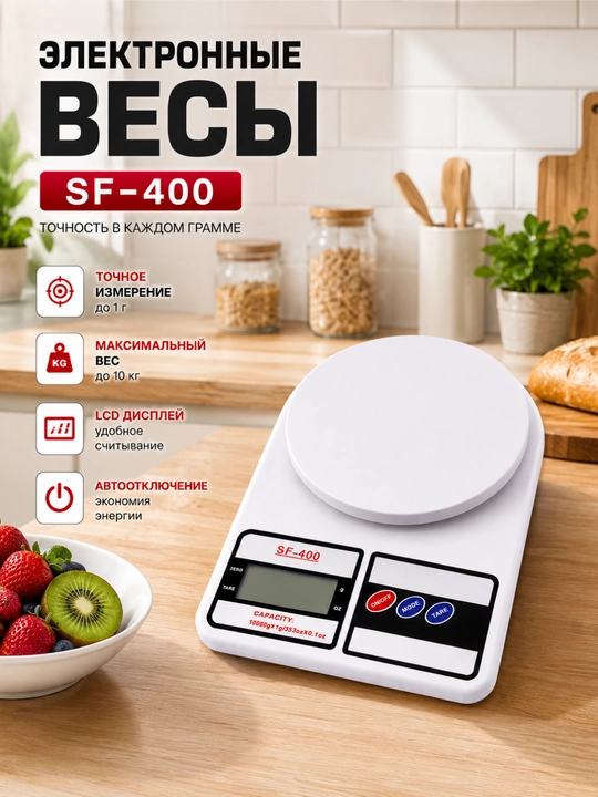 Весы кухонные электронные - 