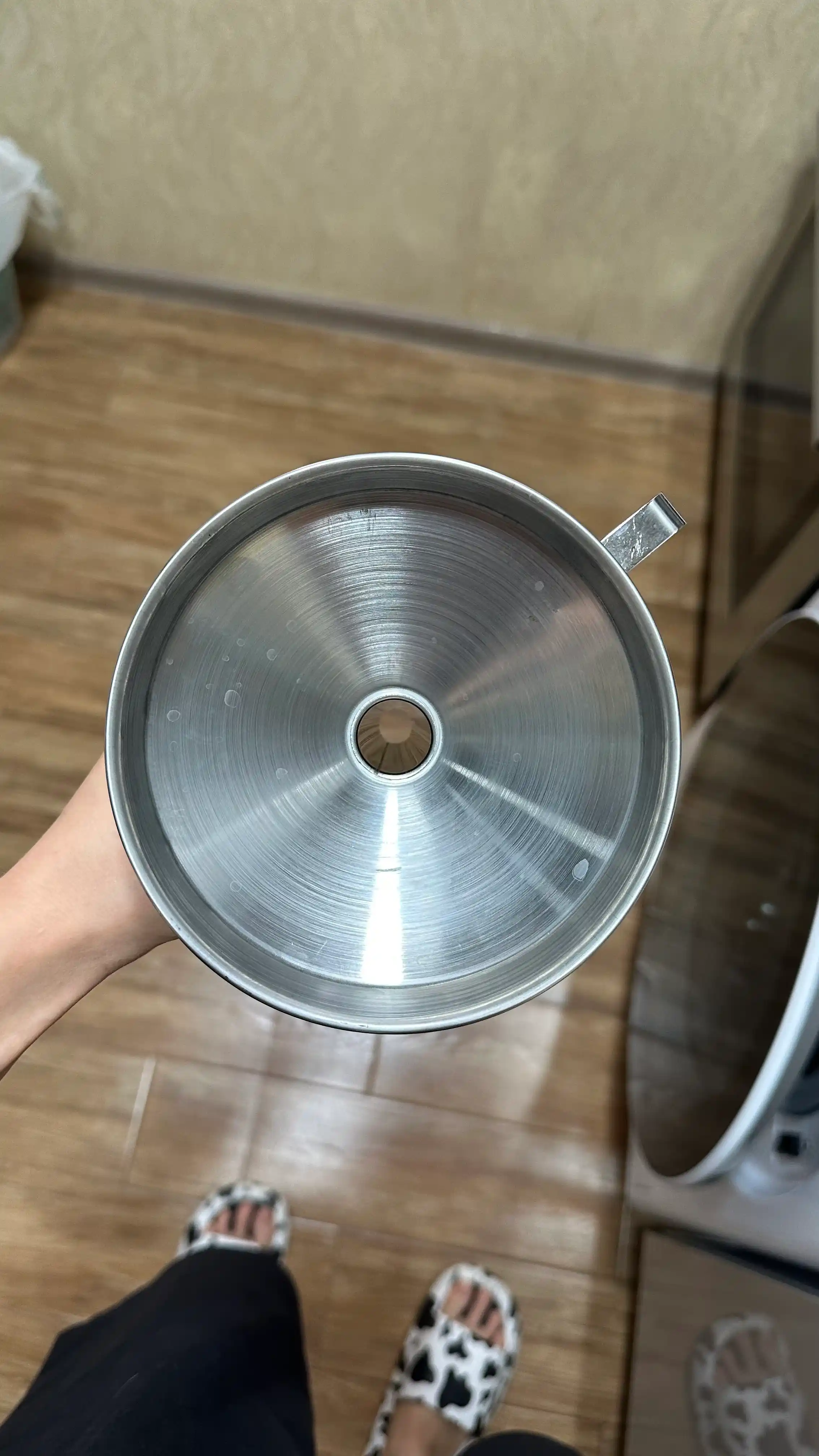 Zanglamaydigan po‘latdan yasalgan voronka, filtrli, 3 xil o‘lchamli