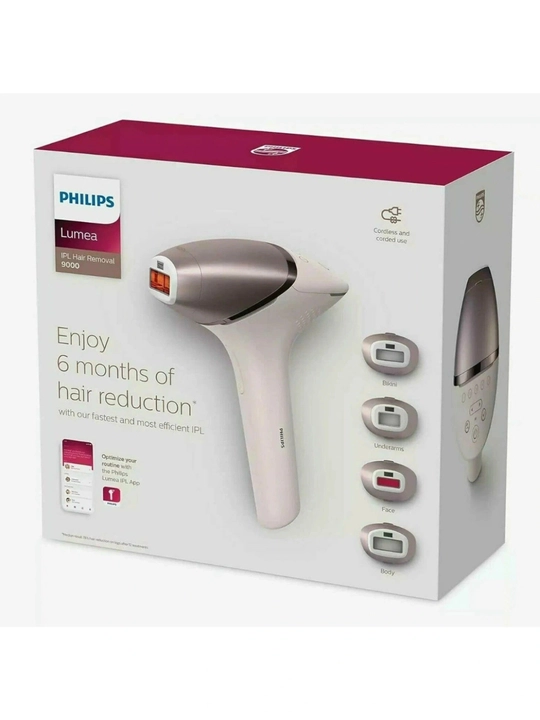Фотоэпилятор Philips Lumea IPL 8000 Series BRI940/00, SenseIQ, 450000 вспышек