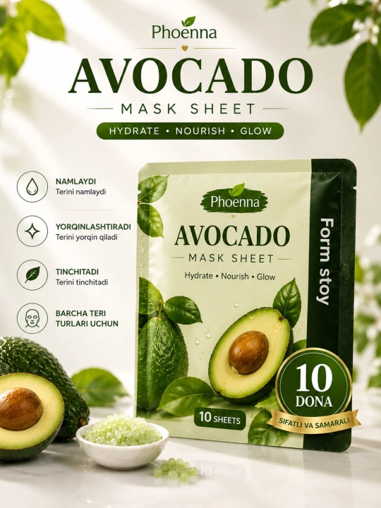 Тканевые маски для лица Farmstay Aloe Vera и Acerola – увлажнение и сияние кожи