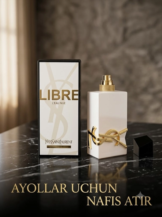 Ayollar atiri Yves Saint Laurent Libre L'Eau Nue spirtsiz parfyum suvi