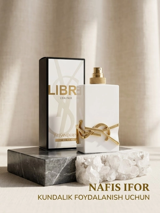 Ayollar atiri Yves Saint Laurent Libre L'Eau Nue spirtsiz parfyum suvi