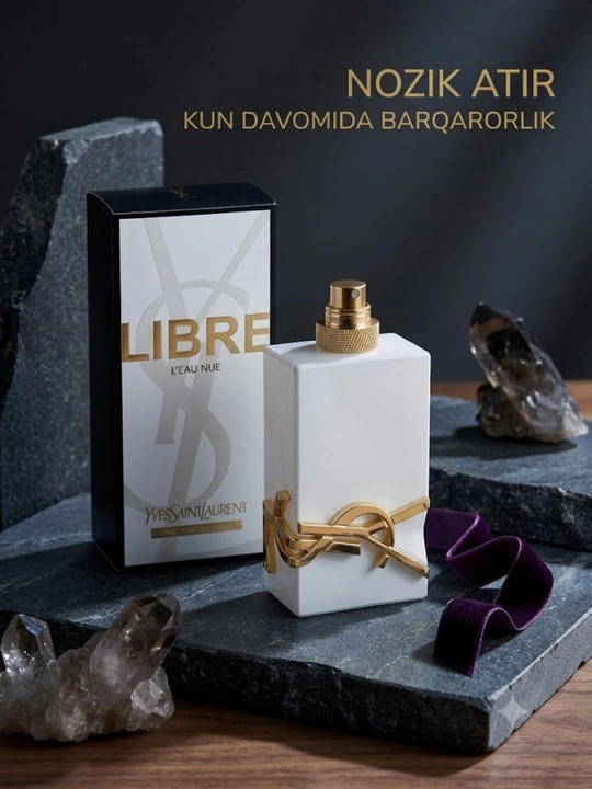 Ayollar atiri Yves Saint Laurent Libre L'Eau Nue spirtsiz parfyum suvi