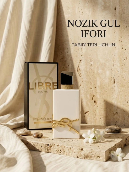 Ayollar atiri Yves Saint Laurent Libre L'Eau Nue spirtsiz parfyum suvi