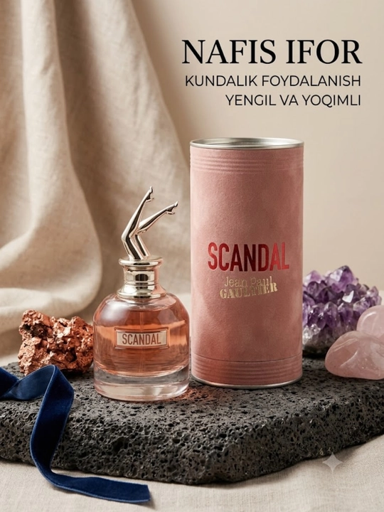 Ayollar atiri Jean Paul Gaultier Scandal parfyum suvi 80ml