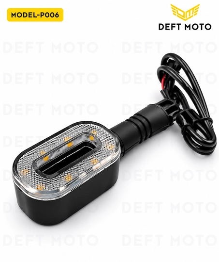 DEFT MOTO MODEL-P006 moto LED burilish chiroqlari, 2 dona