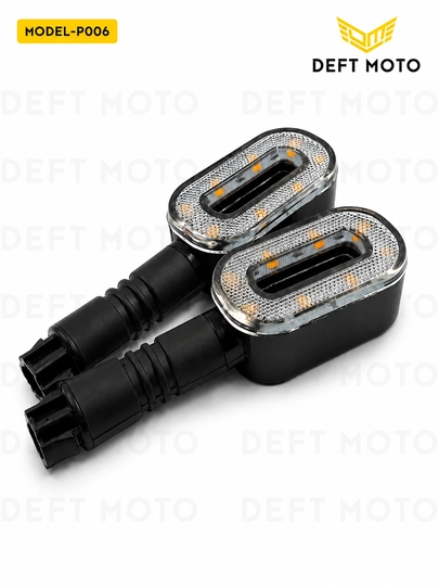 DEFT MOTO MODEL-P006 moto LED burilish chiroqlari, 2 dona