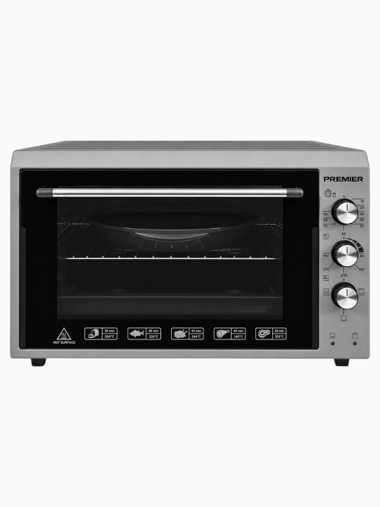 Mini-pech Premier PRM-MED45/SB, 45 litr, 1500 Vt, elektr duxovka, konveksiya - 