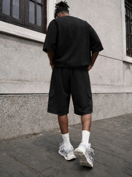 Erkaklar uchun oversize shortilar, yoz uchun,  sport shortilari