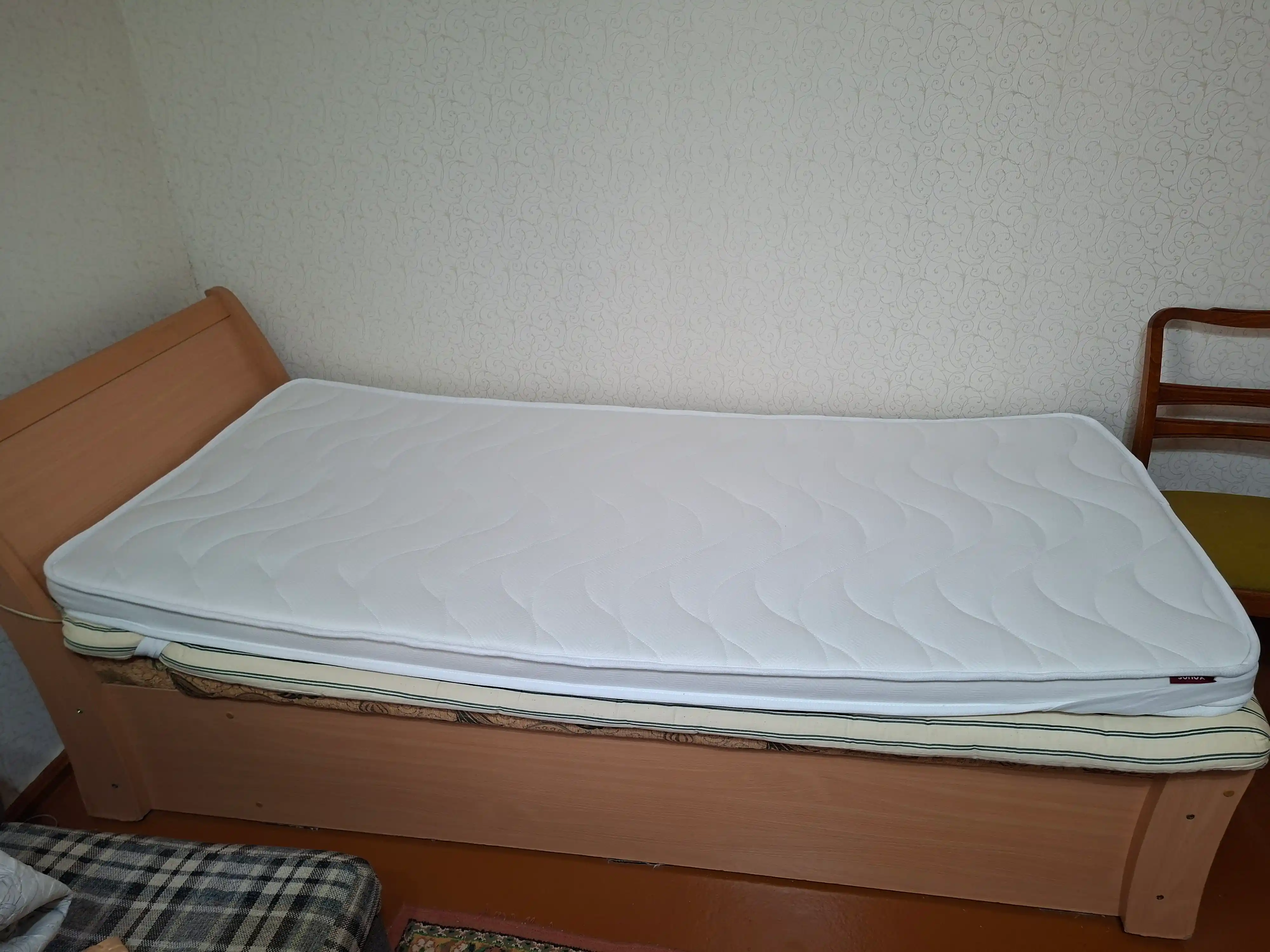 Матрас-топпер SONOX Extra Comfort Plus, 8 см, анатомическая пена, для улучшения комфорта