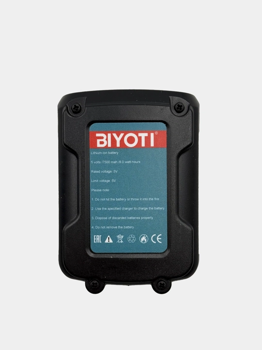 BIYOTI BYT-BA03 lazerli sath o‘lchagich uchun akkumulyator, Li-Ion, 5 V, 7500 mA·soat