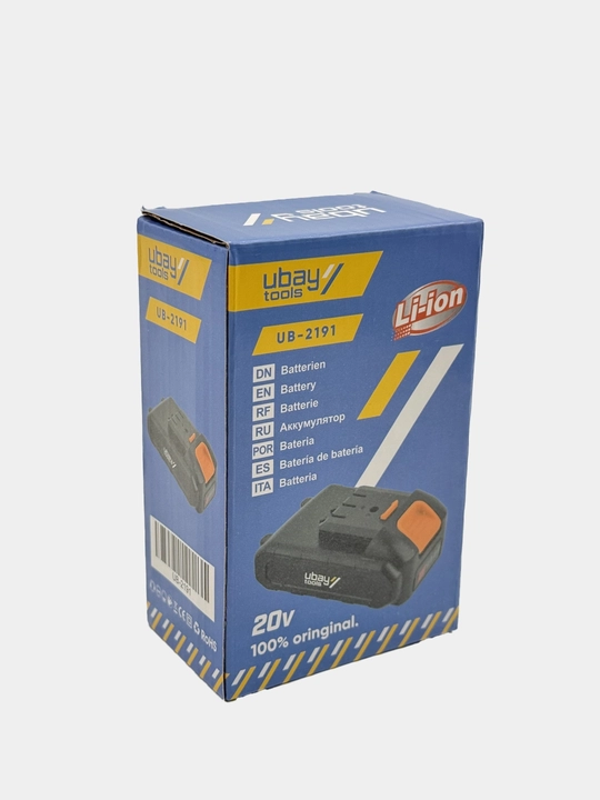 Ubay UB-2191 akkumulyator, 20 V, Li-Ion, 1,5 A·soat